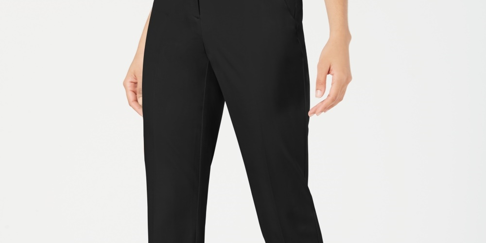 Alfani Women's Capri Pants Black Size 12 Petite