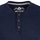 American Rag Men's Heathered Henley Navy Size X-Large