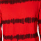 American Rag Men's Tie Dye Striped Long-Sleeve T-Shirt Red Size Large