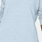 Karen Scott Women's Sport Cowl Neck Top Blue Size Small