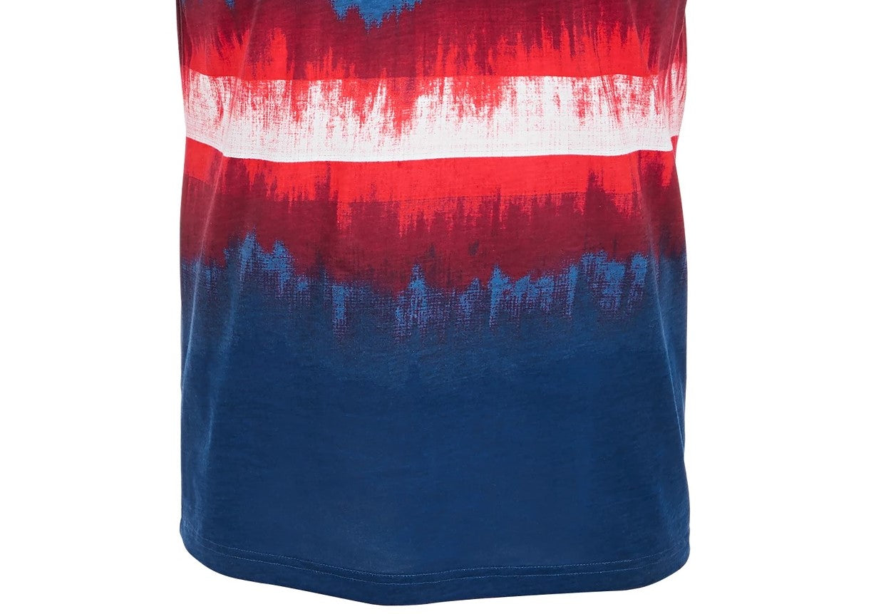 American Rag Men's Colorblocked Dip Dyed T-Shirt Blue Size Medium