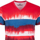 American Rag Men's Colorblocked Dip Dyed T-Shirt Blue Size Small