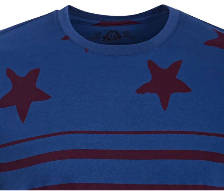 American Rag Men's Stars & Stripes T-Shirt Navy Size Medium