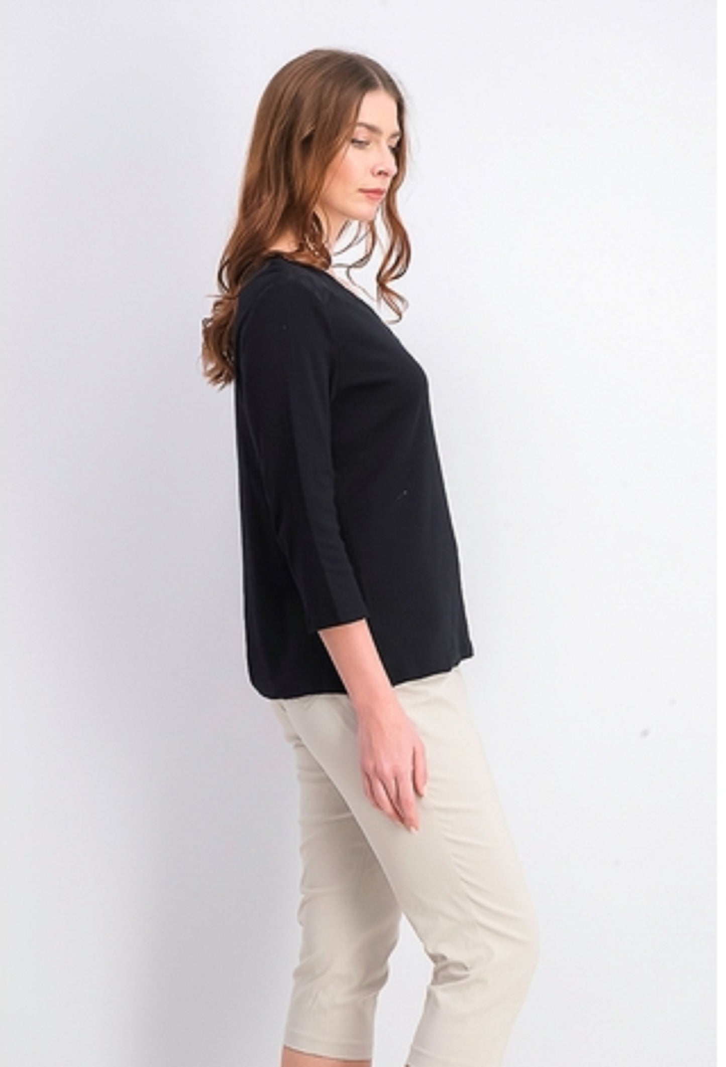 Karen Scott Women's Eyelet-Trim Top Black Size XX Large