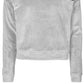 Ideology Big Girls Velour Top Gray Size Small