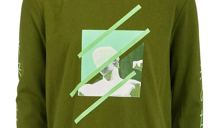 Ideology Big Boys Graphic-Print T-Shirt Green Size X-Large