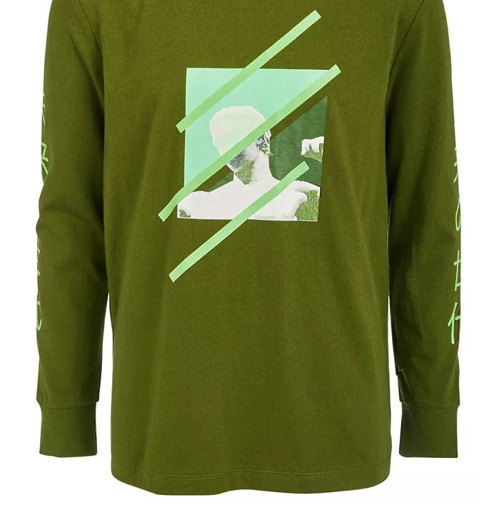 Ideology Big Boys Graphic-Print T-Shirt Green Size X-Large