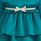 First Impressions Baby Girl's Scuba Ruffled Bow Dress  Green Size 18 Months