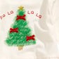 First Impressions Baby Girl's Tulle Tree Print Peplum T-Shirt White Size 24 Months