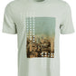 ID Ideology Men's Graphic  T-Shirt Grey Size XXX-Large