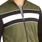 ID Ideology Men's Colorblocked Track Jacket Dark Green Size XXX-Large