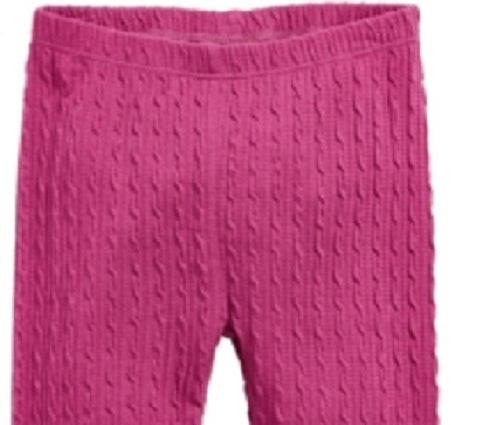 First Impressions Baby Girl's Textured Leggings Purple Size 18 Months