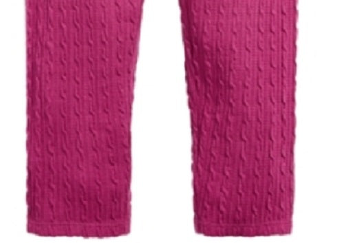 First Impressions Baby Girl's Textured Leggings Purple Size 18 Months