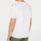 INC International Concepts Men's Pieced Zebra T-Shirt White Size XXX-Large