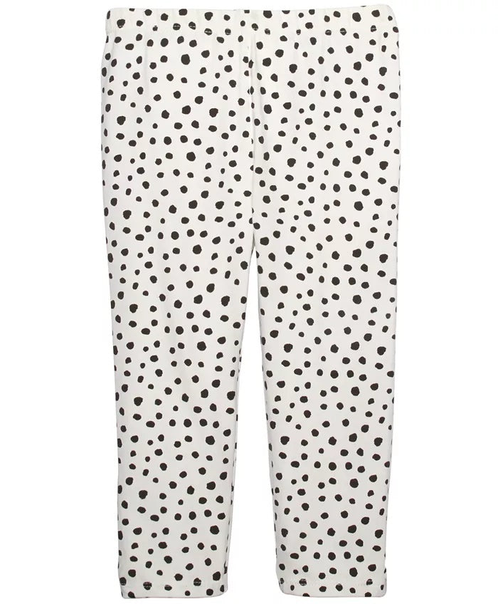 First Impressions Toddler Girl's Animal Print Leggings  White Size 3T