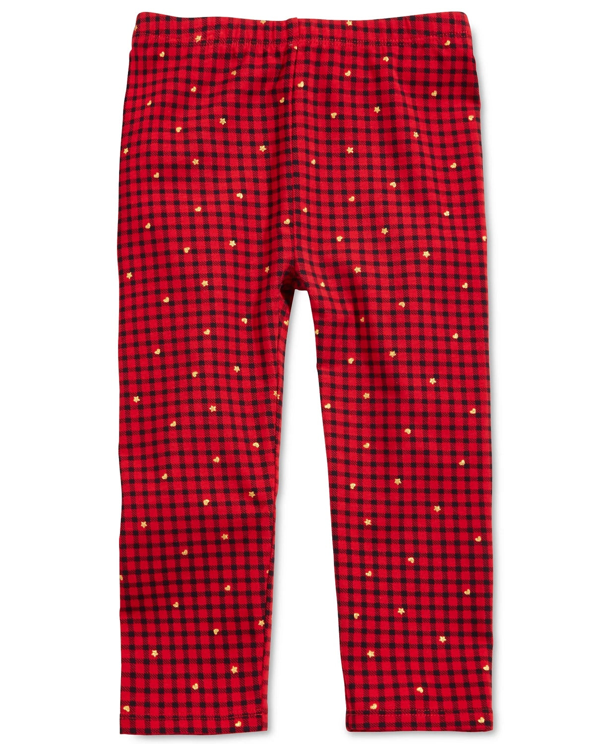 First Impressions Baby Girl's Check-Print Leggings Red Size 18 Months