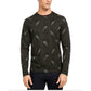 Alfani Men's Paisley Graphic Shirt Black Size XX-Large