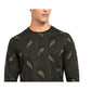 Alfani Men's Paisley Graphic Shirt Black Size XX-Large