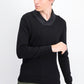 Tasso Elba Men's Contrast Shawl-Collar Supima Cotton Sweater Black Size XXX-Large