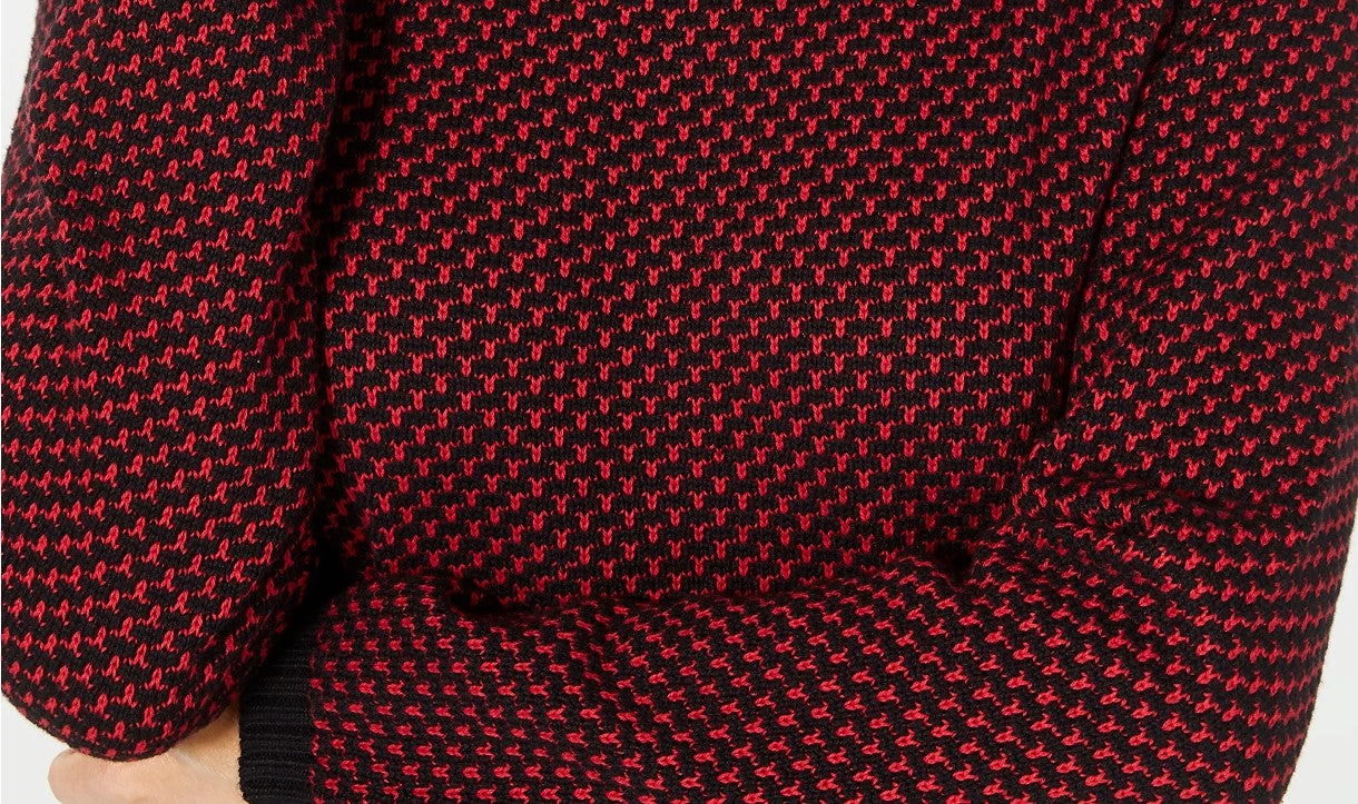 Karen Scott Women's Cotton Turtleneck Sweater Red Size Medium