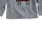 First Impressions Baby Boy's Elk Applique T-Shirt Grey Size 18 Months