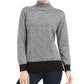 Karen Scott Women's Erin Cotton Mock Neck Sweater White Size Medium