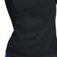 Maison Jules Women's 3/4 Sleeve Solid T-Shirt Black Size Large