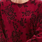 Karen Scott Women's Floral Print Sweatshirt Purple Size Petite Small