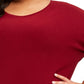 JM Collection Women's Plus Dolman Sweater Red Size 2X