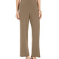 Alfani Women's Straight-Leg Trousers Brown Size Large