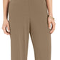 Alfani Women's Straight-Leg Trousers Brown Size Large