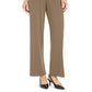 Alfani Women's Straight-Leg Trousers Brown Size Large