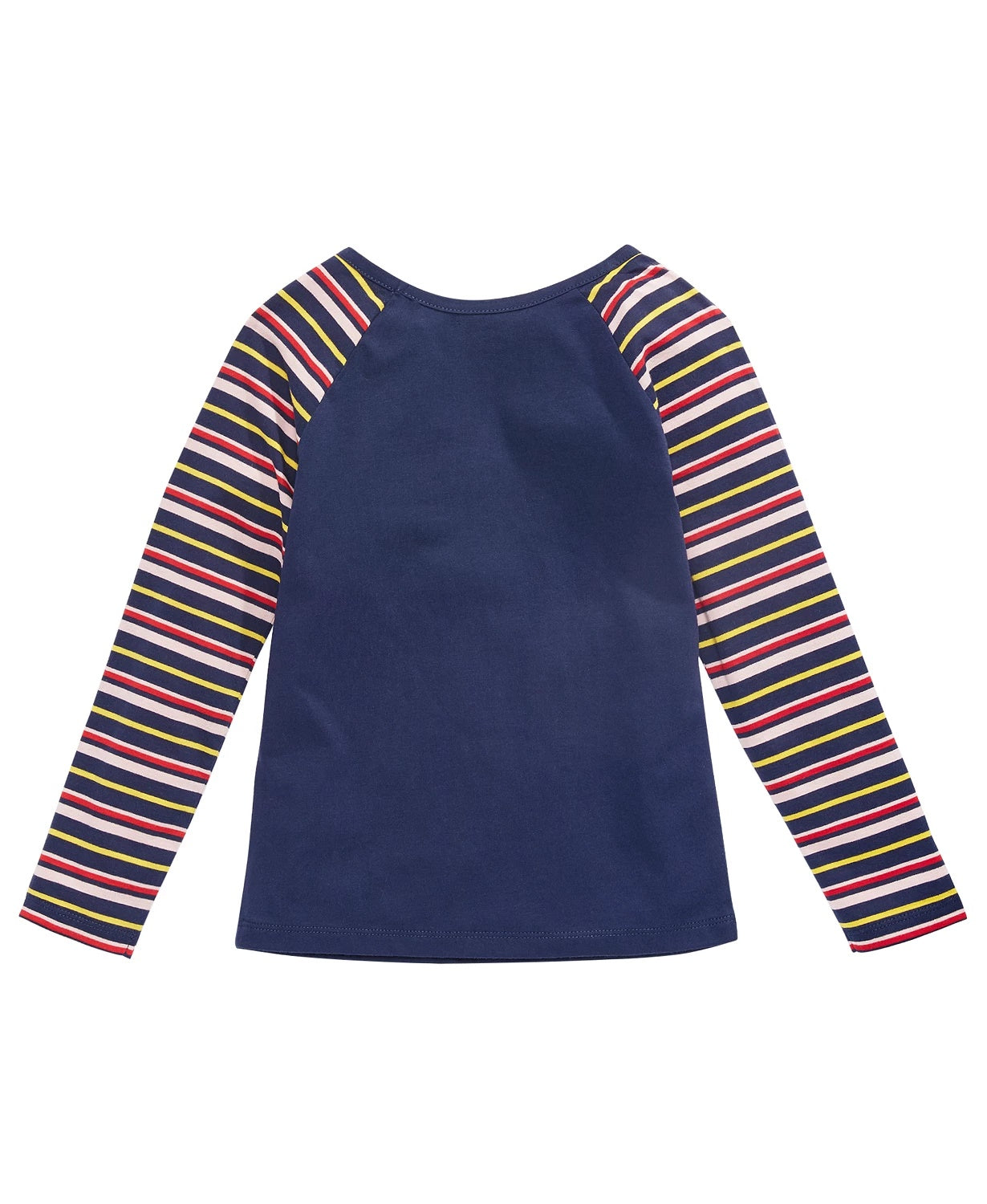 Epic Threads Little Girl's Striped Unicorn T-Shirt Dark Blue Size 5