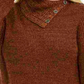Style & Co Women's Plus Size Button-Trim Sweater  Khaki Size 1X