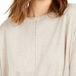 Style & Co Women's Seam-Front Tunic Sweater Khaki Size Small