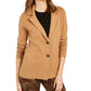 Charter Club Women's Sweater Blazer Jacket  Red Size Medium