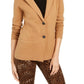 Charter Club Women's Petite Cotton Sweater Blazer Red Size  Medium