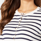 Charter Club Women's Striped Grommet-Trim Cardigan Sweater White Size XX Large