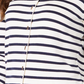 Charter Club Women's Striped Grommet-Trim Cardigan Sweater White Size XX Large