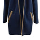Charter Club Women's Petite Milano Cotton Completer Sweater Blue Size Petite Small