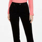 Charter Club Women's Lexington Corduroy Tummy-Control Pants Black Size 16