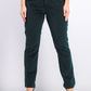 Charter Club Women's Lexington Corduroy Tummy-Control Pants Green Size 12