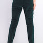Charter Club Women's Lexington Corduroy Tummy-Control Pants Green Size 12