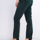 Charter Club Women's Lexington Corduroy Tummy-Control Pants Green Size 12