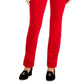 Charter Club Women's Petite Lexington Straight-Leg Corduroy Pants Bright Red Size 16 P