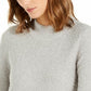 Alfani Women's Mock-Neck Boucle Sweater Gray Size Medium