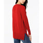 Maison Jules Women's V Neck Sweater Wine Size X-Small