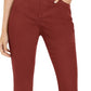 INC International Concepts Women's Incessentials Curvy-Fit Skinny Jeans Red Size 4