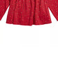 First Impressions Baby Girl's Cotton Long Sleeve Check Ruffle T-Shirt Red Size 24 Months