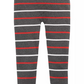 Epic Threads Big Girls Striped Leggings Gray Size Large